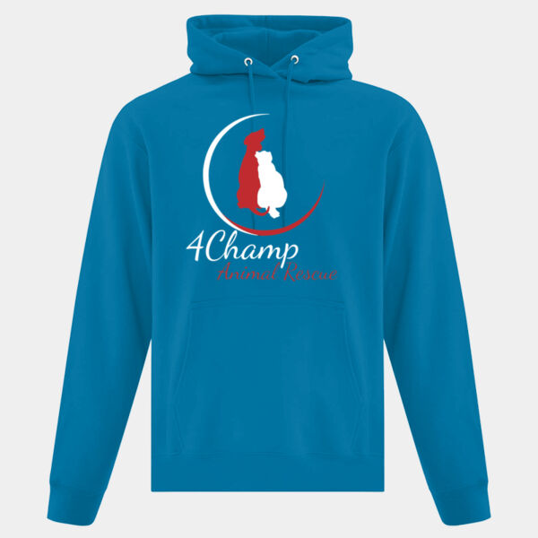 Unisex Hoodie White & Red Logo  Thumbnail